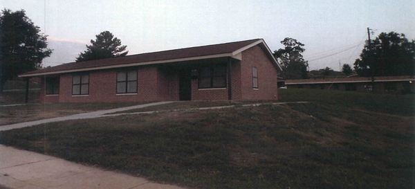 completed brick home